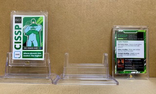ISC2 Plastic Trading Card Holder